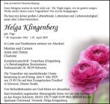 eine Anzeige